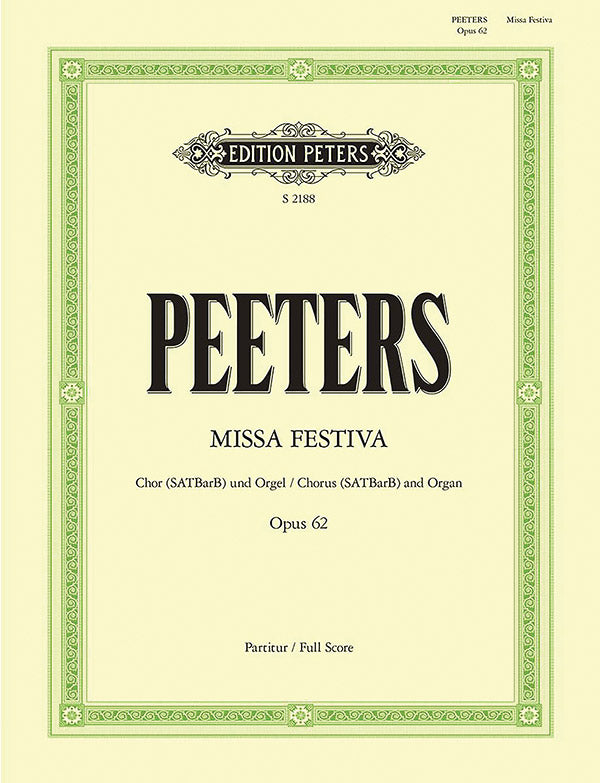 Missa Festiva Op. 62 Cover Image