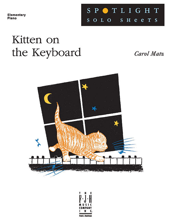 Kitten on the Keyboard Sheet Music Preview