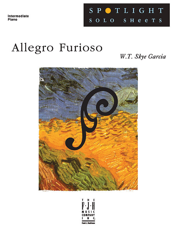Allegro Furioso Sheet Music Preview