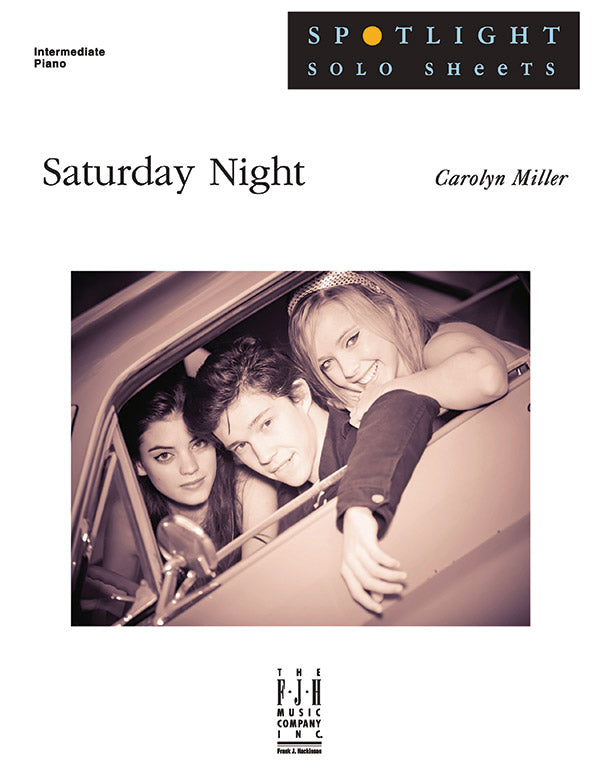 Saturday Night Sheet Music Preview