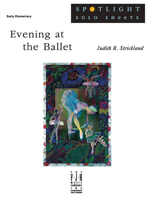 Evening at the Ballet Sheet Music Preview