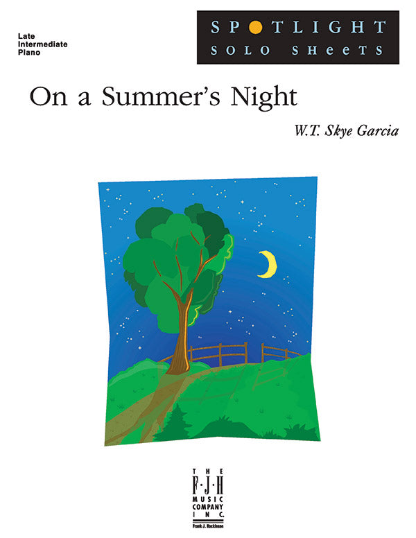 On a Summer's Night Sheet Music Preview