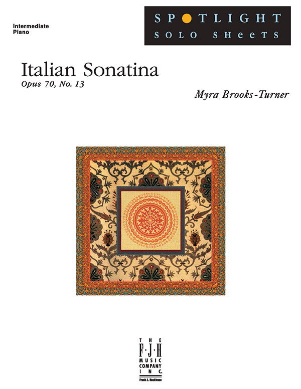 Italian Sonatina, Op. 70, No. 13 Cover Image