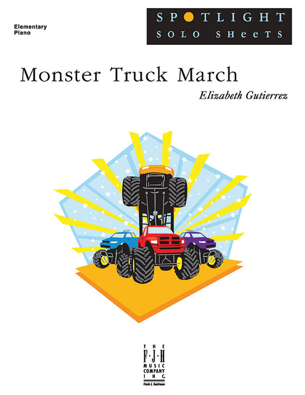 Monster Truck March Sheet Music Preview