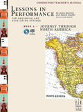 Lessons in Performance Book 1, Journey Through North America - Conductor/Teacher's Manual Cover Image
