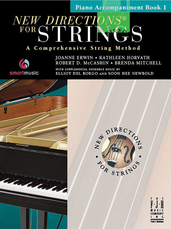 New Directions® For Strings, Piano Accompaniment Book 1 Cover Image