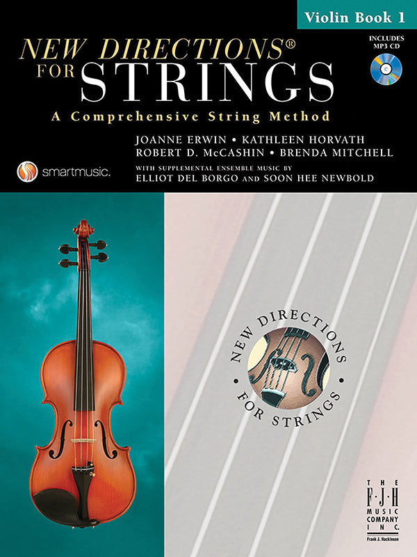 New Directions® For Strings, Violin Book 1 Cover Image