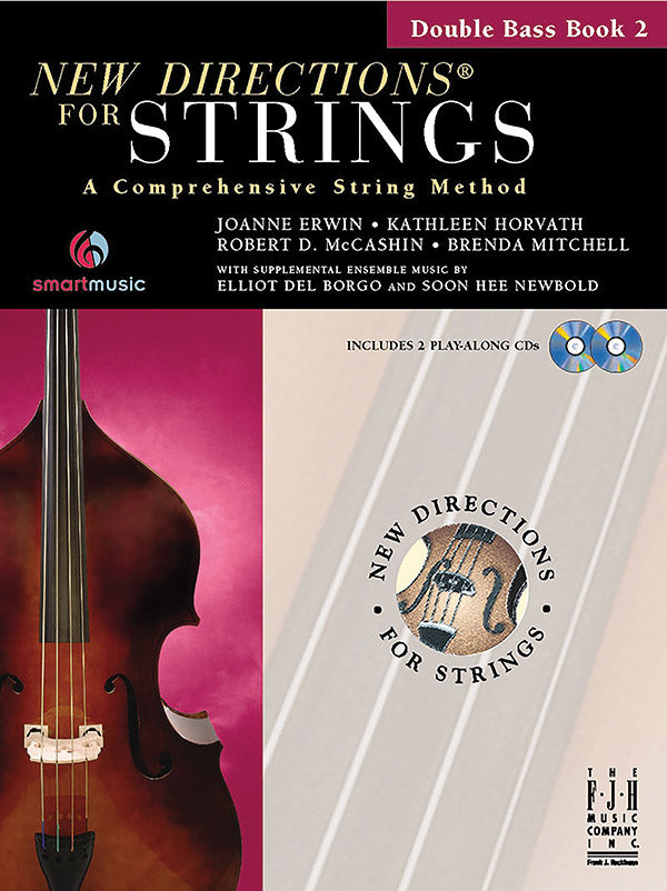 New Directions® For Strings, Double Bass Book 2 Cover Image