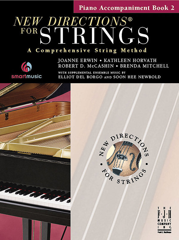 New Directions® For Strings, Piano Accompaniment Book 2 Cover Image