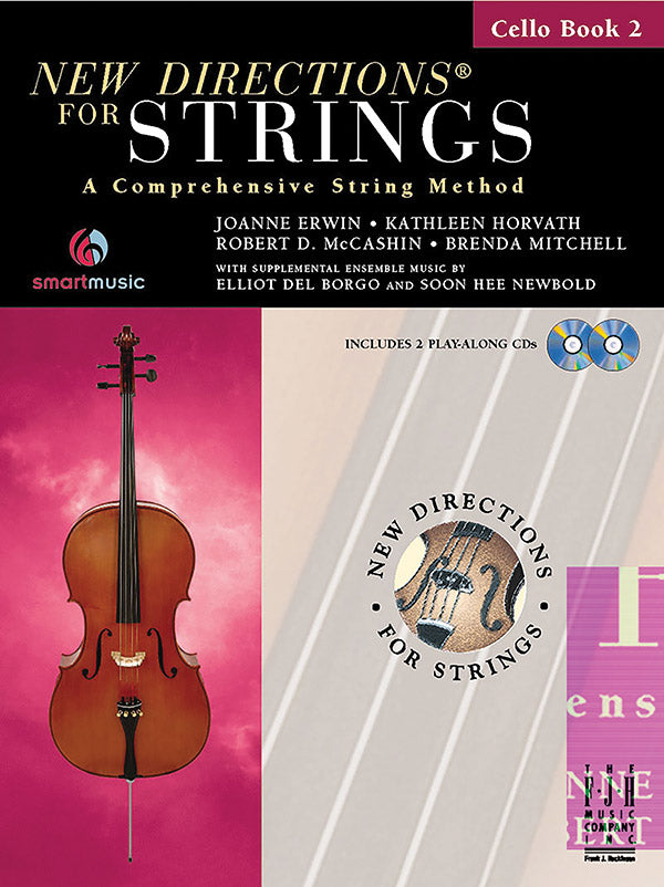 New Directions® For Strings, Cello Book 2 Cover Image