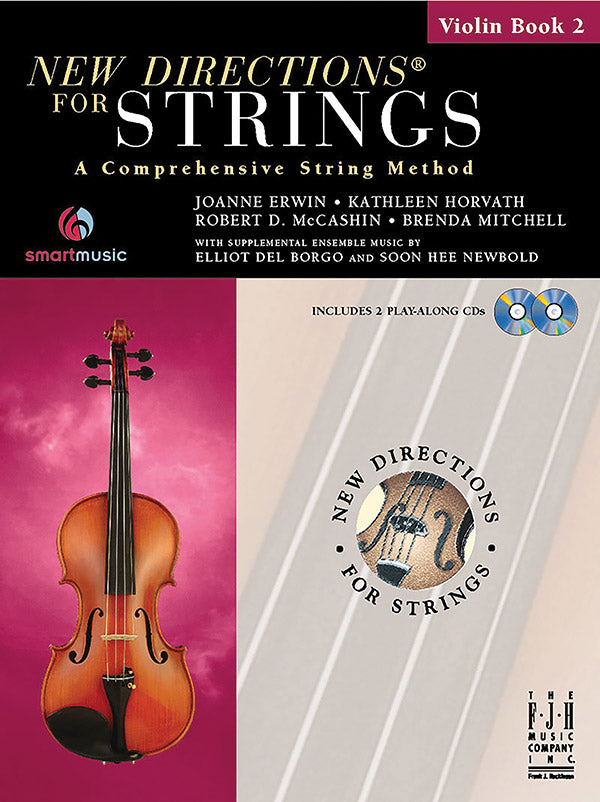 New Directions® For Strings, Violin Book 2 Cover Image