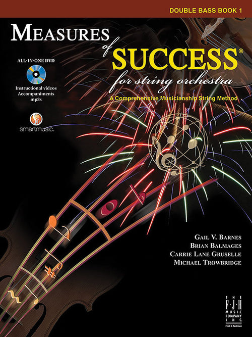 Measures of Success for String Orchestra-Bass Book 1 Cover Image