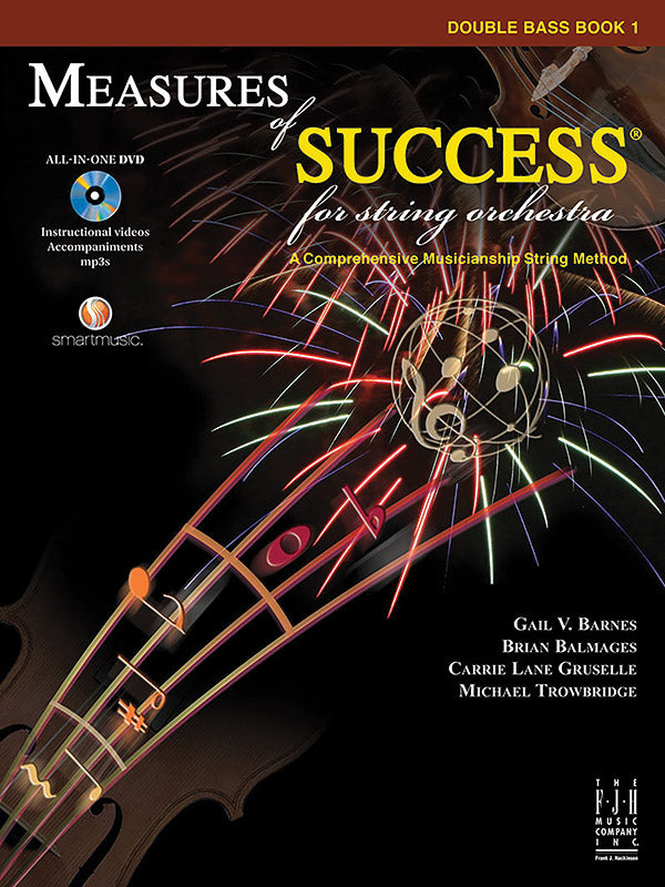 Measures of Success for String Orchestra-Bass Book 1 Cover Image