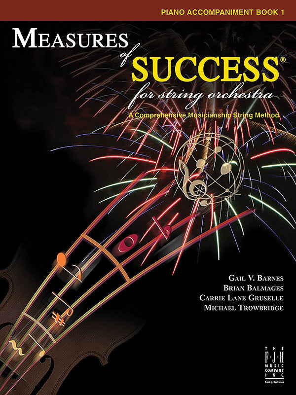 Measures of Success for String Orchestra-Piano Accompaniment Cover Image
