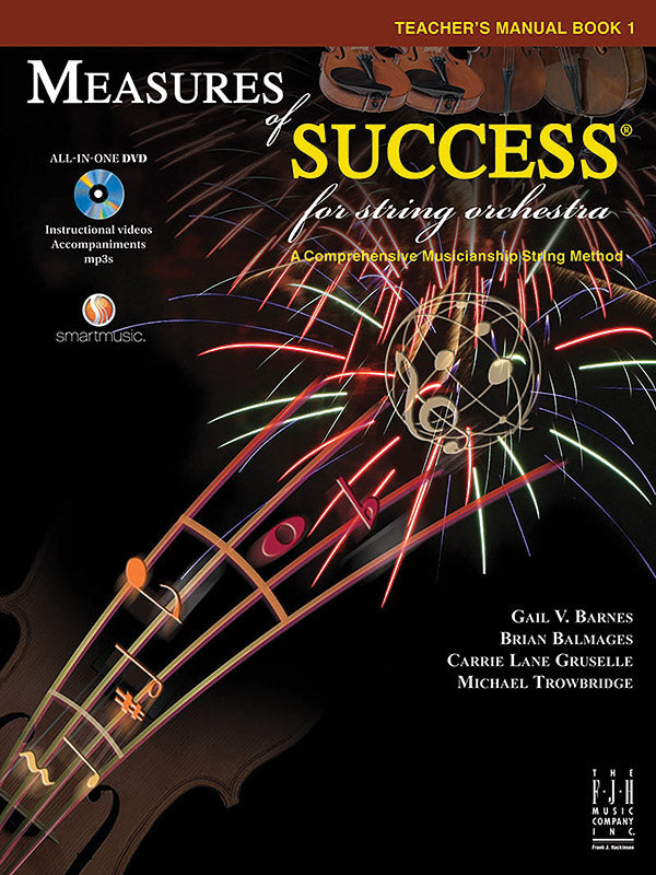 Measures of Success for String Orchestra-Teacher's Manual Bk 1 Cover Image