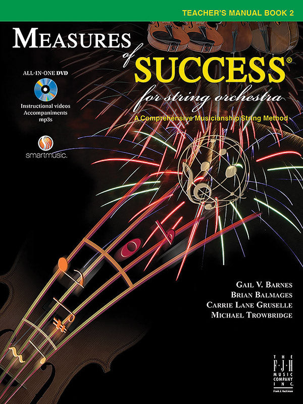 Measures of Success for String Orchestra-Teacher's Manual Book 2 Cover Image