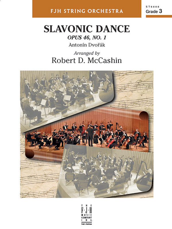 Slavonic Dance, Opus 46, No. 1: Violin 1 Sheet Music Preview