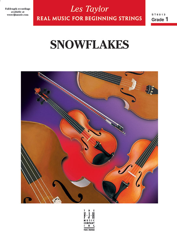 Snowflakes Sheet Music Preview