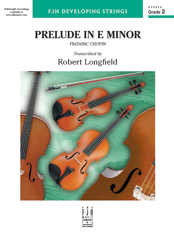 Prelude in E Minor Sheet Music Preview