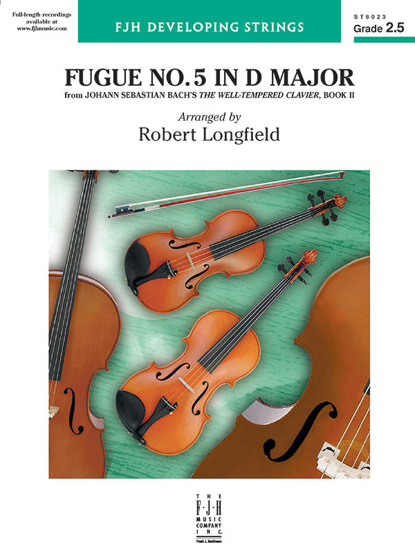 Fugue No. 5 in D Major Cover Image