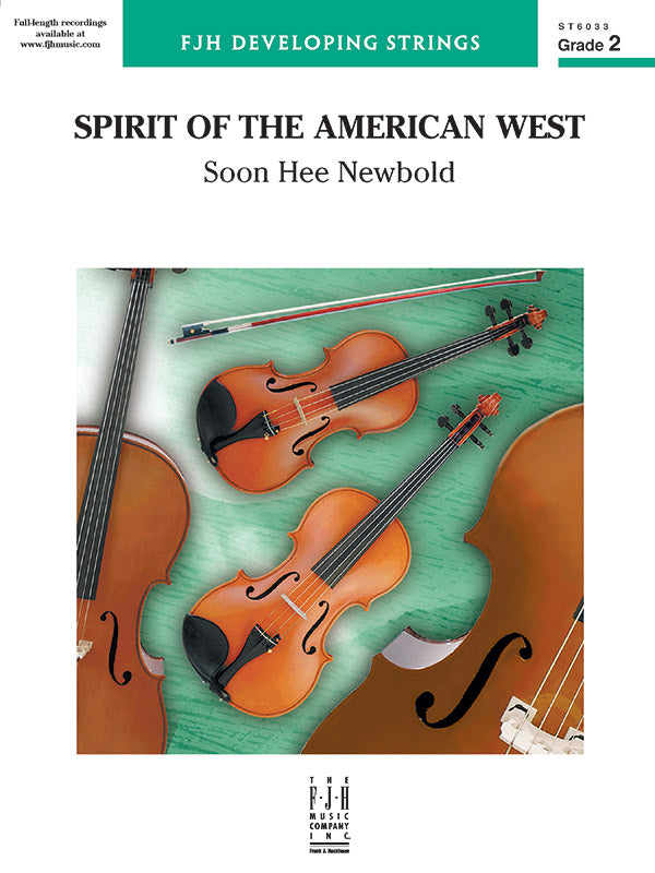 Spirit of the American West: Violin 2 Sheet Music Preview