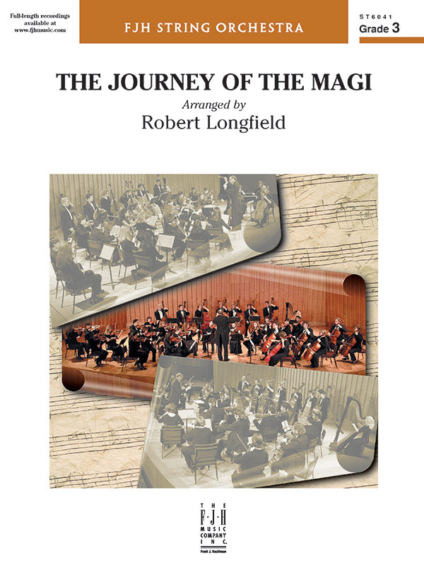 The Journey of the Magi: Optional Violin 3 (Viola) Sheet Music Preview