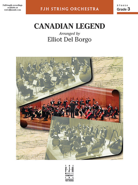 Canadian Legend: Violin 2 | Instant Digital Sheet Music Download