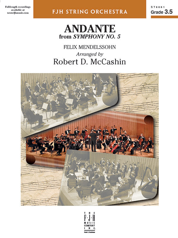 Andante from Symphony No. 5 Cover Image