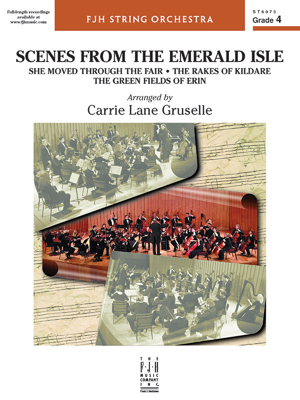 Scenes from the Emerald Isle: Score Sheet Music Preview