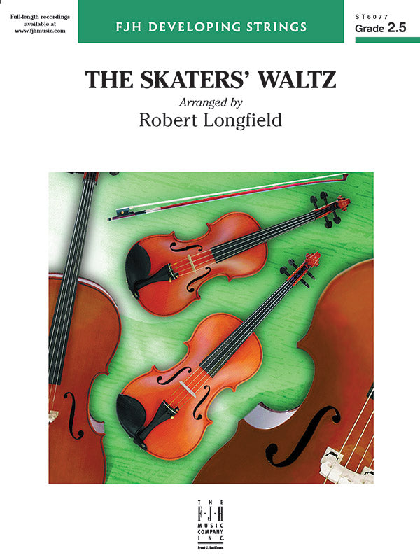 The Skaters' Waltz: Violin 1 Sheet Music Preview