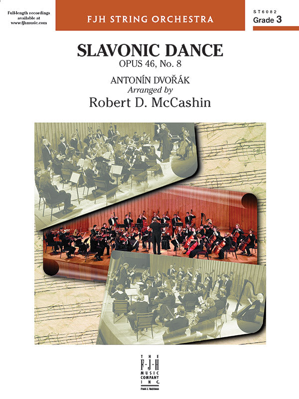 Slavonic Dance, Opus 46, No. 8 Cover Image