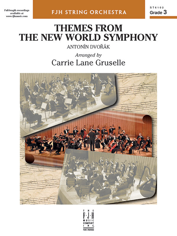 Themes from the New World Symphony Sheet Music Preview