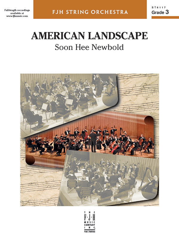 American Landscape Sheet Music Preview