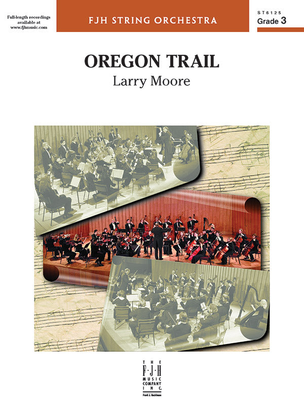Oregon Trail Sheet Music Preview