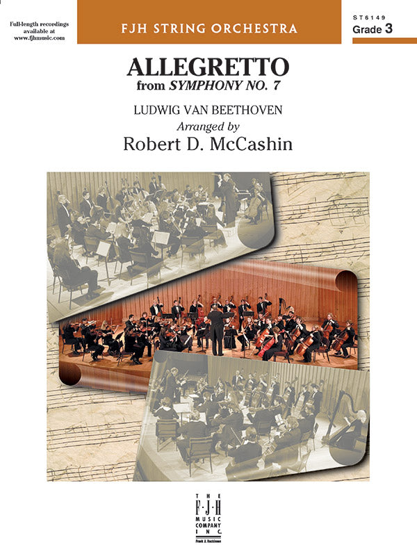 Allegretto (from Beethoven's Symphony No. 7): Viola Sheet Music Preview