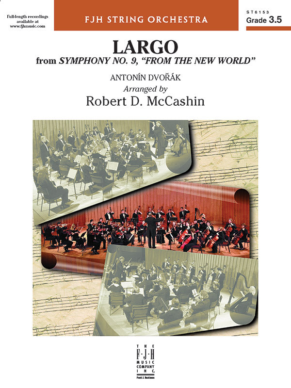 Largo (from Symphony No. 9, "From the New World"): Score Sheet Music Preview