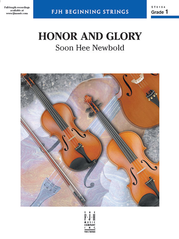 Honor and Glory: Double Bass Sheet Music Preview