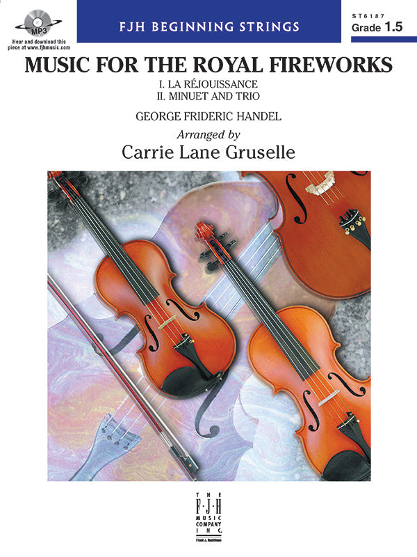 Music for the Royal Fireworks Sheet Music Preview