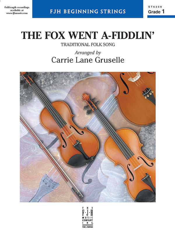 The Fox Went A-Fiddlin': Piano Sheet Music Preview