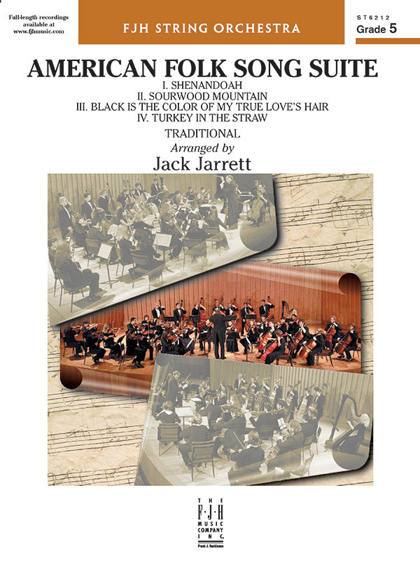 American Folk Song Suite: Viola Sheet Music Preview