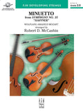Minuetto from Symphony No. 35 "Haffner" Cover Image