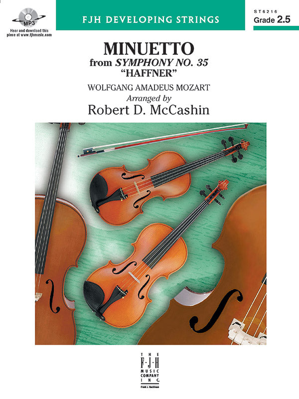 Minuetto from Symphony No. 35 "Haffner" Sheet Music Preview