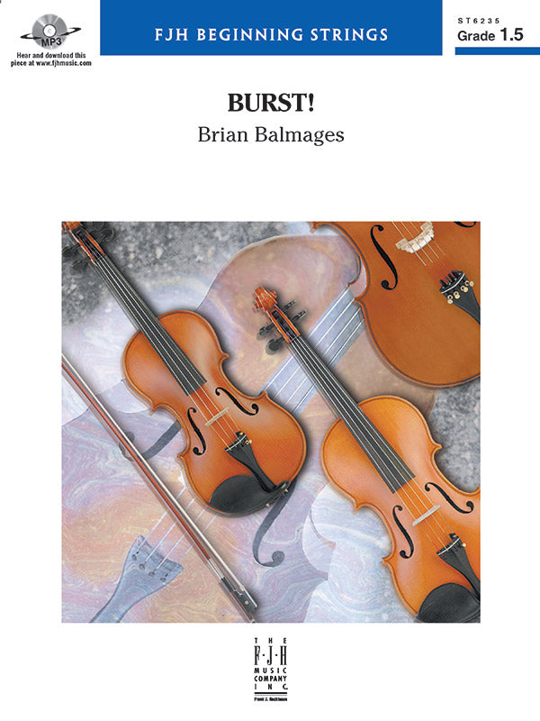 Burst!: Violoncello Sheet Music Preview