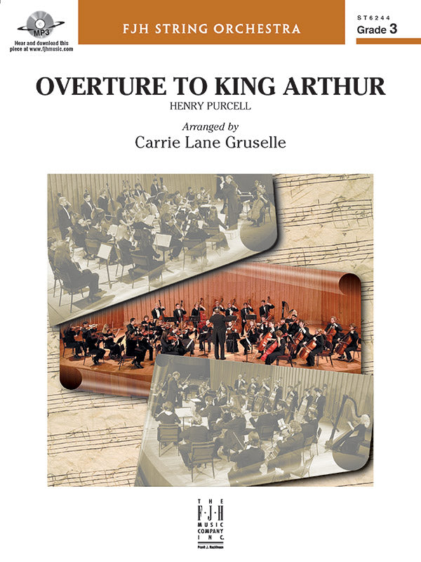 Overture to King Arthur Sheet Music Preview