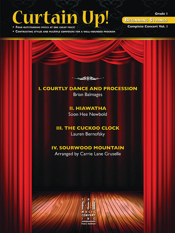 Curtain Up! Sheet Music Preview