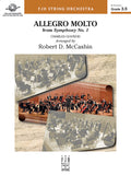 Allegro Molto from Symphony No.1 Cover Image
