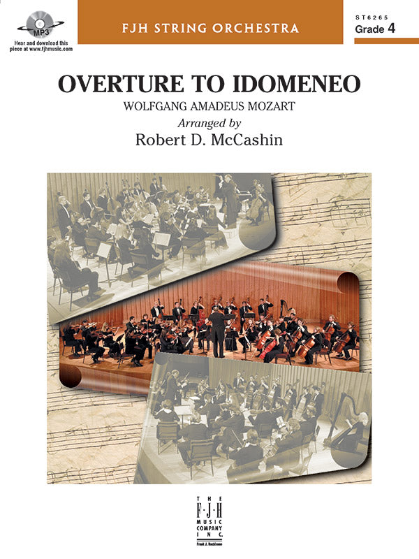 Overture to Idomeneo Sheet Music Preview