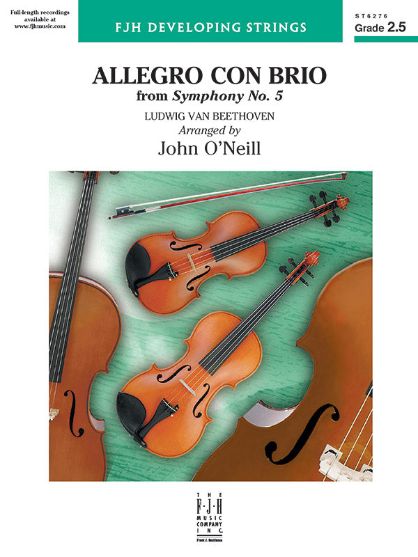 Allegro con brio from Symphony No. 5: Viola Sheet Music Preview