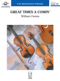 Great Times A Comin' Cover Image