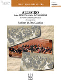 Allegro from Sinfonia No. 6 Cover Image